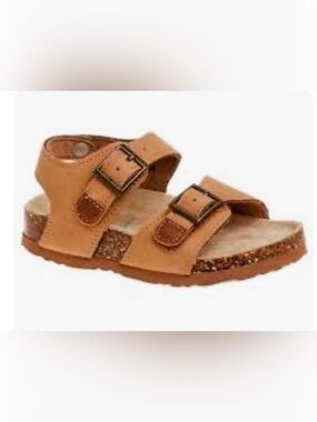 Toddler Boys Rugged Bear Tan Sandals